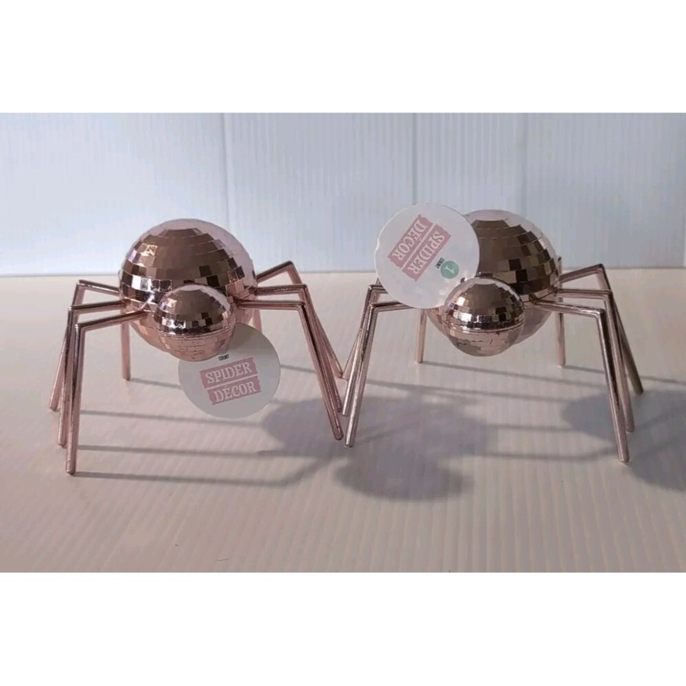 2 Bullseye's Playground Target Halloween 2024 DISCO BALL SPIDER glam pink